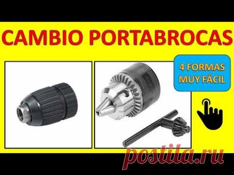 ✅✅✅ CAMBIO DE PORTABROCAS