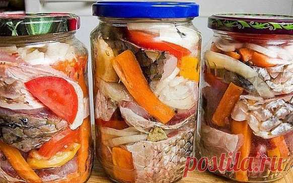 9 уникальных рецептов консервирования рыбы