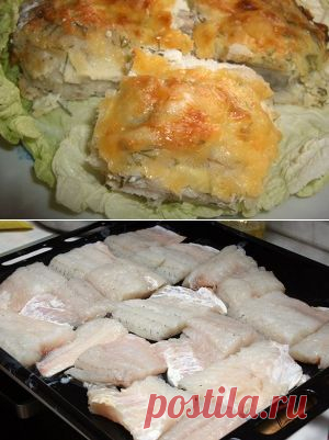 рыба запеченная в духовке
Вкусная рыба в духовке, причем очень простой рецепт, простенько, без изысков, но надежно, потому что всегда получается.