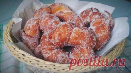 Пышки к чаю . Вкусно и просто