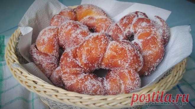 Пышки к чаю . Вкусно и просто
