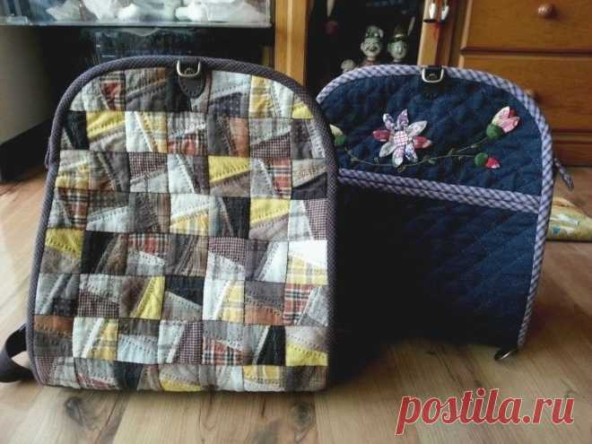 Backpack Patchwork. Женский рюкзак ~ HandMadiya.com