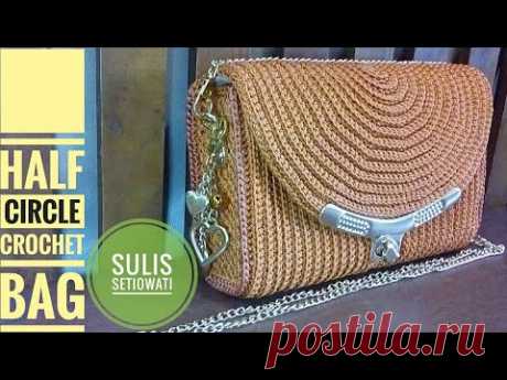 Crochet || party crochet bag || oval shape