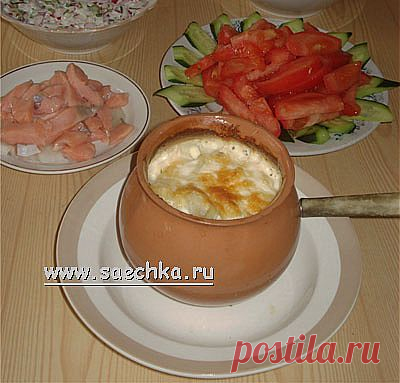 Мясо в горшочке с картошкой | рецепты на Saechka.Ru