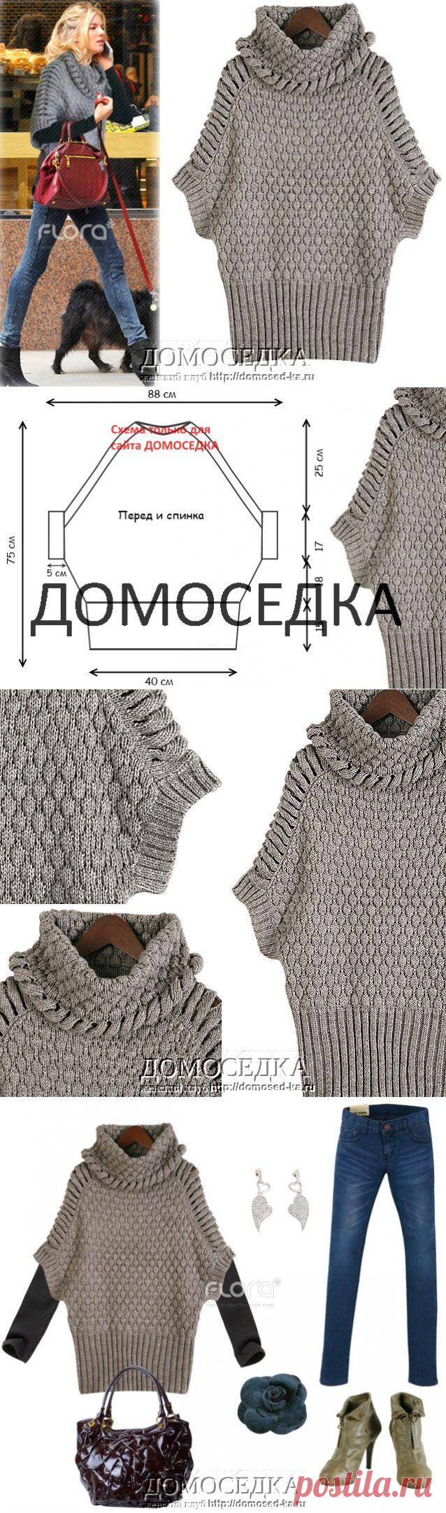 Вязаное пончо Flora из японского каталога готовой одежды выполняется спицами узором пузыри.
http://domosed-ka.ru/vyazanoe-poncho-spitsami/