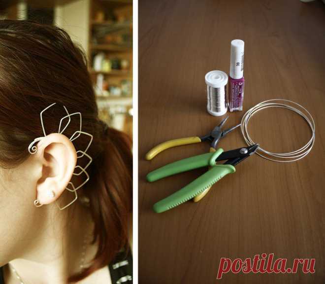 Как сделать космический кафф от TaFTaF? - Earcuff