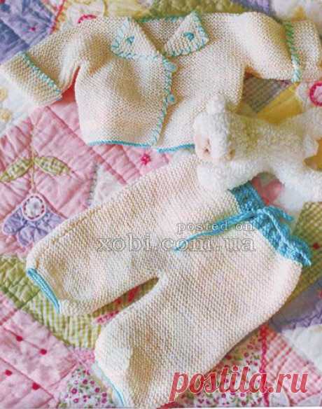 Детские комплекты и костюмы вязаные крючком и спицами » Страница 9