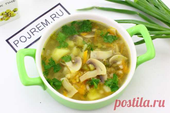 Рассольник с грибами - пошаговый рецепт с фото: как приготовить