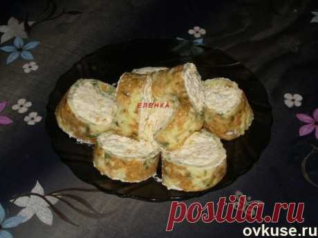 Омлетный рулетик - Простые рецепты Овкусе.ру