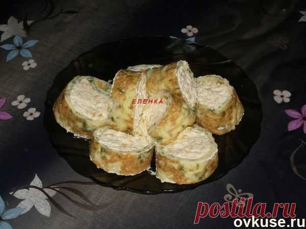 Омлетный рулетик - Простые рецепты Овкусе.ру