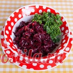 Салат из свеклы и других овощей