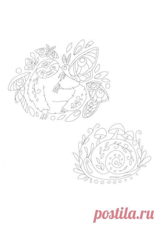 (8) Gallery.ru / Фото #16 - Embroidered Woodland Creatures - 2018 - Chispitas