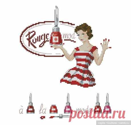 Французская вышивка 2 - Схемы вышивки крестом | Бэйбики - 246286