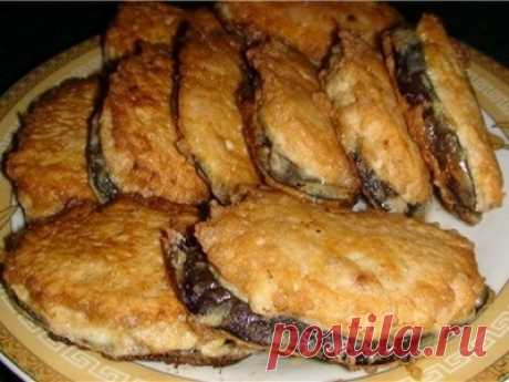 «Сеньор баклажан» или жареные баклажаны под мясом