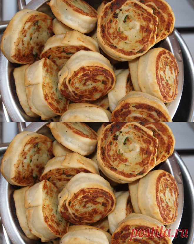 Картофельные рулетики 