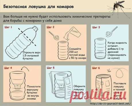 Ловушка для комаров!