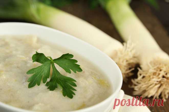 Вкусный картофельный суп.