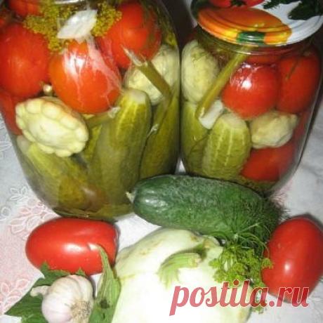 САМЫЙ ВКУСНЫЙ МАРИНАД ДЛЯ ОВОЩНОГО АССОРТИ