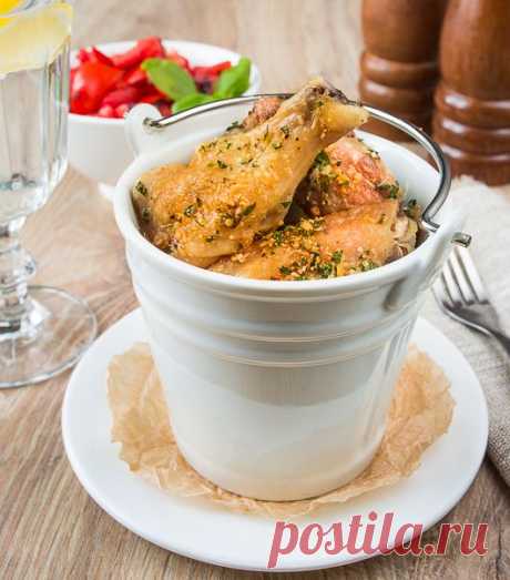 Куриные крылышки с пармезаном - Пошаговый рецепт с фото | Вторые блюда | Вкусный блог - рецепты под настроение