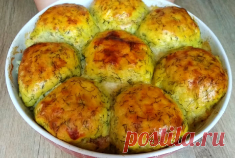 Сытное и очень вкусное горячее блюдо из картофеля и фарша для большой семьи | Вкуснейшая кухня | Яндекс Дзен