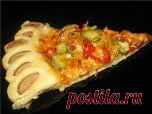 Пицца с вкусным краешком