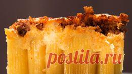 Пирог из макарон