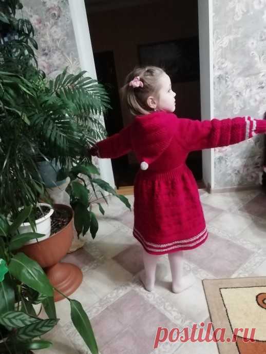 Платье для внучки и бомбер для внука