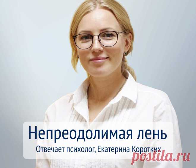 Меня зовут Екатерина Коротких, я психолог с 10-летним опытом работы.
Человек ленив. Одна из ключевых фраз, которые приходится произносить каждому второму, кто обращается за консультацией.
- Помогите, я не могу заставить себя что-либо делать, и время есть сейчас заняться всем чем угодно – прочитать книги, выучить что-то новое, а все равно сижу и ничего не делаю. Почему? - спрашивает молодая женщина.

Стремление к удовольствию – основной механизм, вызывающий у человека желан...