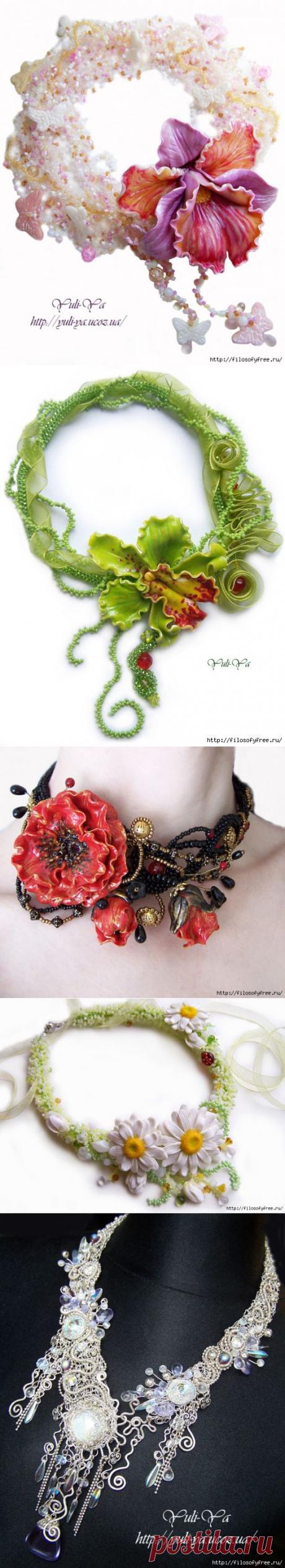 Украшения цветочной феи Yuliya Galuschak из Хмельницкого, Украина