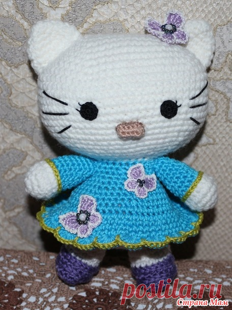 . Hello Kitty крючком - Вязание - Страна Мам