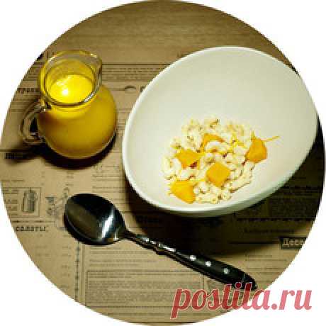 Как приготовить тыквенный суп с копченым сыром и попкорном из макарон - пошаговый рецепт