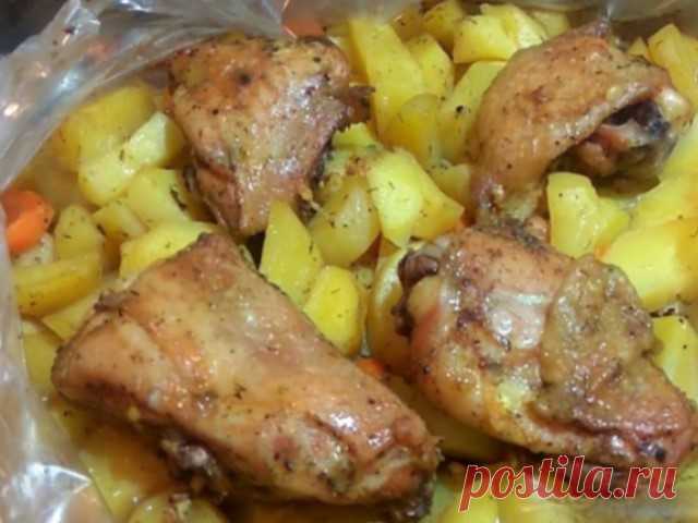 Мясо, приготовленное по этому рецепту, получается очeнь мягким и сочным — Сад Заготовка