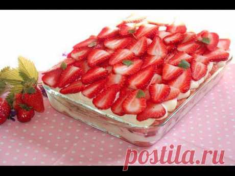 Tiramisù alle fragole | Le ricette di DELIZIEePASTICCi - YouTube