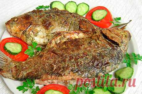 Запеченный карп