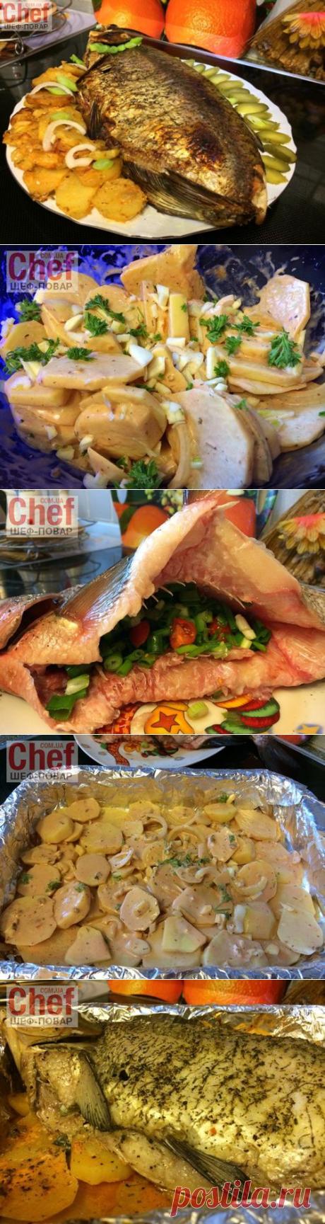 Горячее рыбное "Ванькин Лещ" / Рыбные блюда / Рецепты / Шеф-повар – простые и вкусные кулинарные рецепты, фото-рецепты, видео-рецепты