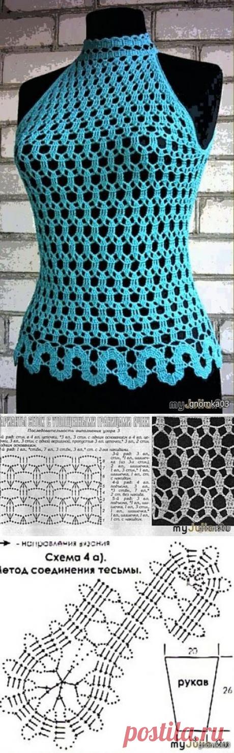 Голубой топ и юбка. Обсуждение на LiveInternet