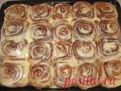 Булочки с корицей «Классический Синнабон» (Cinnabon) — Полезные советы домохозяйкам