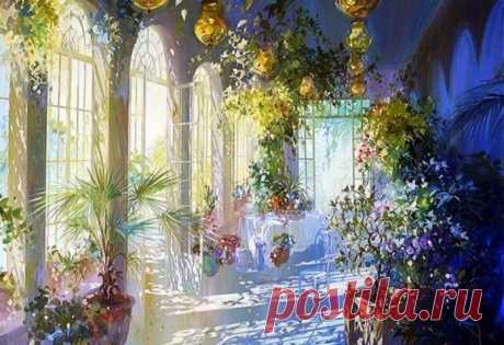 Солнечные пейзажи Лоран Парселье (Laurent Parcelier)