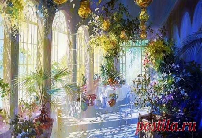 Солнечные пейзажи Лоран Парселье (Laurent Parcelier)