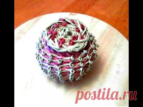 МК ВАЗЫ РИСУНКОМ "ВЕРЕВОЧКА С ПЕТЕЛЬКАМИ"