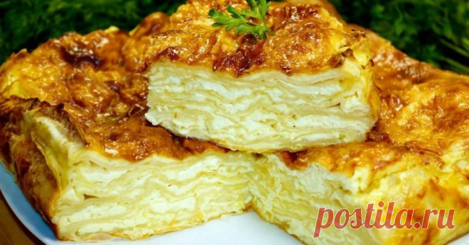 Ленивая болгарская баница из лаваша - Со Вкусом