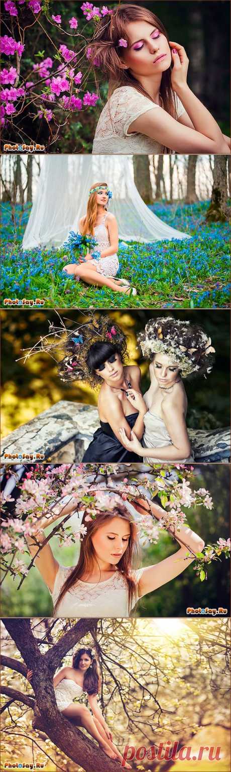 Весенняя фотосессия. Как фотографировать весной?
