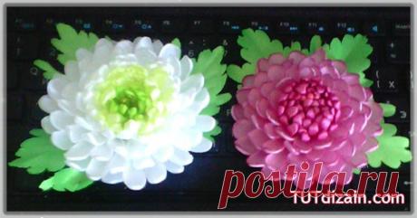 Хризантема. Мастер-класс » Планета рукоделия