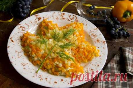 Салат &quot;Осенний лист&quot; / Мясные салаты / Кукорама — вкусные рецепты!