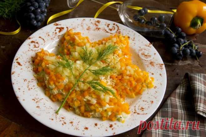 Салат "Осенний лист" / Мясные салаты / Кукорама — вкусные рецепты!