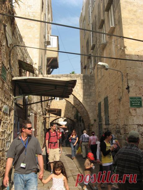 улочки Акко. Израиль