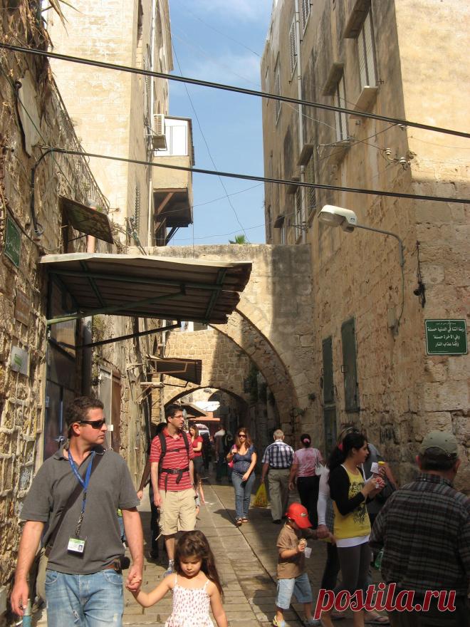 улочки Акко. Израиль