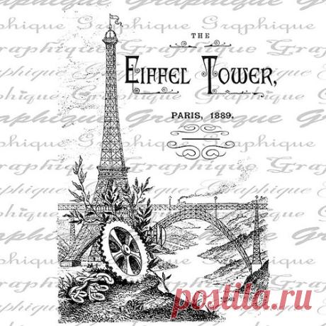 Монохромный french vintage - декупажные карты