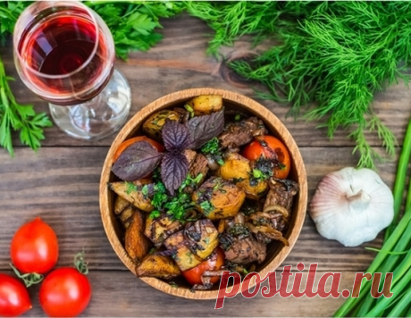 Аджапсандали погрузински - рецепт приготовления с фото от Maggi.ru