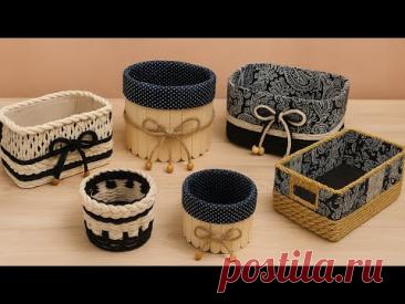 Turning Ugly Boxes into Pinterest-Worthy Baskets!!😱😱♻️ #fariartandcraft